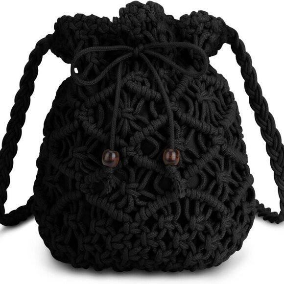 Versatile Crossbody Straw Bag with Elegant Tassel – Lightweight Summer Essential - Picture 1 of 6